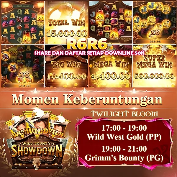 R6R6 Slot Anti Rungkad Indonesia